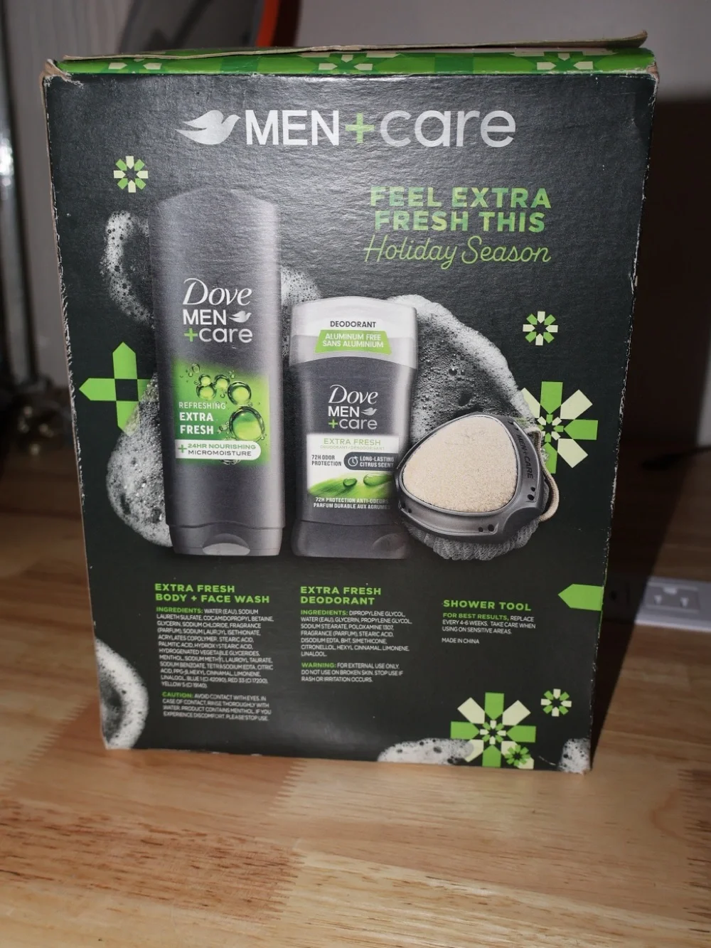 dove men+care extra fresh festive set